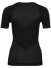 Hummel Hummel T-Shirt Hummel First Multisport Damen Atmungsaktiv Feuchtigkeitsabsorbierenden Leichte Design Nahtlosen in BLACK