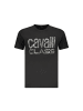 cavalli CLASS Schwarz Baumwolle Herren T-Shirt