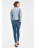 ICHI Jeansjacke IHSTAMPE Regular fit in Washed light blue