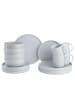 Butlers Geschirr-Set CASA NOVA 16-tlg. in Grau
