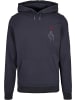 Merchcode Hoodie "K Heart Basic Hoody" in Blau