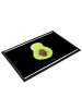 Mr. & Mrs. Panda Schmutzmatte Avocado Kern ohne Spruch in Schwarz