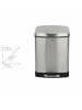 Wenko Treteimer Mod. Studio Duo Edelstahl 2 x 12 L, Treteimer Studio Easy-Close Duo Edelstahl 2 x 12 L, Treteimer Studio Duo Edelstahl 2 x 12 L in Schwarz
