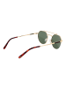 Funky Buddha Männer Sonnenbrille Flieger Gold