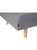 ebuy24 Daybed Marino Grau 200 x 80 cm