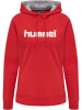 Hummel Hummel Cotton Kapuzenpullover Hmlgo Multisport Damen Atmungsaktiv in TRUE RED