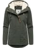 ragwear Kurzmantel Alvena YOUMODO in Dark Olive
