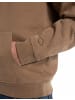 Replay Kapuzensweatshirt Peach Hand Cotton Fleece in braun