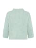 CARTOON Strickpullover mit Stehkragen in Light Blue/Cream