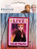 Disney Anna Live Your Truth  Applikation Bügelbild inRot