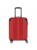travelite City - 4-Rollen-Kabinentrolley S 55 cm (rot) in rot