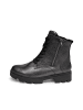 VITAFORM Softnappaleder Stiefeletten in schwarz/metallic