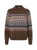 Marie Lund Strickpullover in mocca - 0002