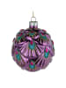 Butlers Weihnachtskugel HANG ON Jolly & Bright in Violett