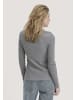Hessnatur Rib Longsleeve Slim in grau