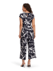 BETTY & CO Jumpsuit kurzarm in Nature-Black