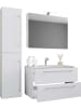 ebuy24 Badmöbelset Badinos60SS Weiß 61 x 47 cm
