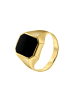 Lucardi 585 Gold Ring  Rechteck