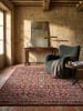 KADIMA DESIGN Hochflor-Teppich Kuschelig GLAZERT Weich Berber Wohnzimmer in Rot