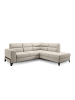 MF Design Cassada Recamiere Rechts in Elfenbein -  (L) 237 x (B) 277 x (H) 100 cm