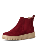 Tamaris Chelsea Boots in Rot
