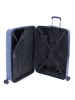 Gladiator 0800 4 Rollen Trolley 76 cm mit Dehnfalte in blue