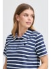 Fransa Kurzarm-Bluse FRSAMMA Regular fit in Navy Blazer mix