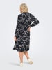 ONLY Carmakoma Kleid in Black Beauty