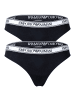 Emporio Armani Slip 2er Pack in Schwarz