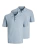 Jack & Jones Poloshirt Bluriley in Ashley blue