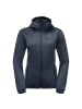 Jack Wolfskin Hoodie für Damen in dunkel-blau