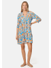 PM SELECTED Kleid in Orange-Blau