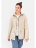 Camel Active Leichte Jacke mit abnehmbarer Kapuze in Sand