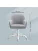 SONGMICS Bürostuhl Tyra in Grau - (B)62 x (H)(83.5-93.5) x (T)62 cm