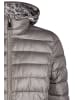Lebek Wendejacke Down Free ohne Kapuze in Silber