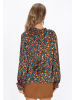 IZIA Blouse in green multicolor
