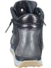 Cetti Sneakers High, Freizeit Stiefeletten, Sneakers Mid in saturno snake antracita