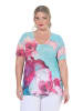 MIAMODA Shirt in quellenblau