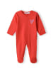 Minoti 4tlg. Set: Schlafoverall 16mbaby 3B in rot