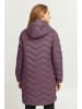 Fransa FRBapadding regular fit in Black Plum