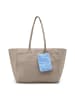 FREDs BRUDER Color Kiss Shopper Tasche Leder 45 cm taupe