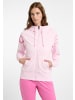 ELBSAND Zip-Jacke mit Kapuze Kinea in Soft Rose