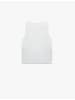 KOTON BLUSE SS in Grauweiß