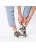Occulto 6er Pack Leoparden Muster Sneaker Socken Kira in LeoMix1