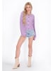 IZIA Women Cardigan in lilac