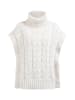DreiMaster Vintage Damen Strickweste in WOLLWEISS