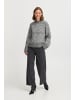 b. young Strickpullover BYOMEA Loose fit in Mid grey Melange Mix