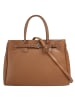 Cluty Handtasche echt Leder in cognac