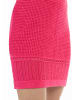 faina Strick Minirock in Pink