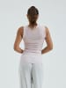 Seamless Basic Top Flounce in Pale Rose